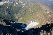 REDORTA! 3038 m, splendido gigante orobico, salito partendo da Fiumenero e passando dal Rif. Brunone di buon mattino il 1 agosto 2010 - FOTOGALLERY